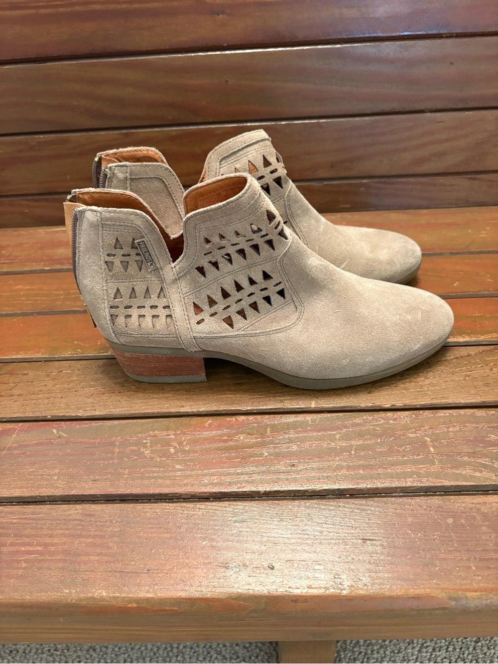 Pikolinos Suede Ankle Boots